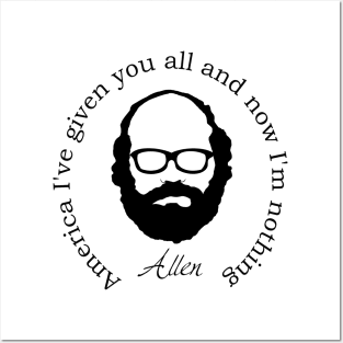 Allen Ginsberg Posters and Art